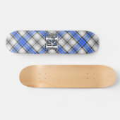 Skateboard Monogramme Hannay du clan Tartan extrême (Horz)