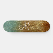 Skateboard Monogramme Holographique Parties scintillant or (Horz)