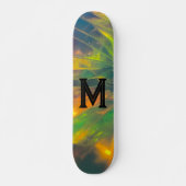 Skateboard Monogramme initial du skate (Devant)