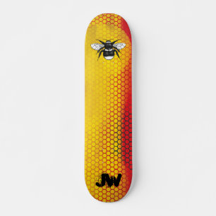Skateboard Monogramme urbain moderne de l'abeille