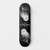 Skateboard Monographie de hivernal majestueux hivernal (Recto)