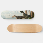 Skateboard Monolophosaurs sur la chasse (Horz)