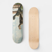 Skateboard Monolophosaurs sur la chasse (Recto)