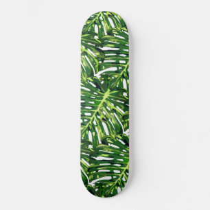 Skateboard Monstère tropicale Feuilles - Voyage exotique