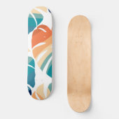 Skateboard Monstère tropicale Vibes rétro Motif #1 #tropical (Recto)