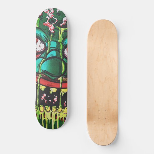 Skateboard Monstre (Recto)