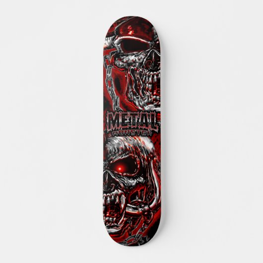 Skateboard Monstre de métaux lourds (Devant)