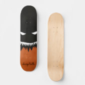 Skateboard Monstre d'Halloween (Recto)