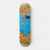 Skateboard Monstre et cookies vintages (Recto)