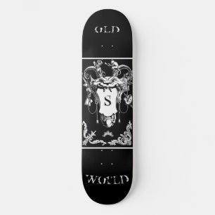 Skateboard Monstre gothique décoration architecturale antique