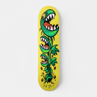 Skateboard Monstre Piege Venus – Plante carnivore verte
