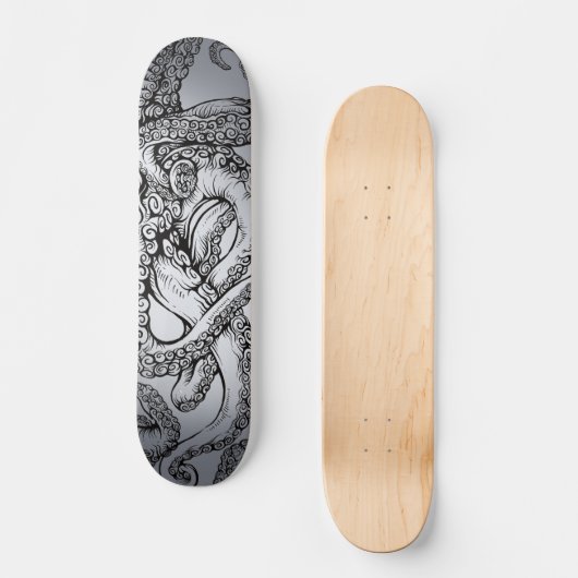 Skateboard Monstre Tentacle Octopus (Recto)