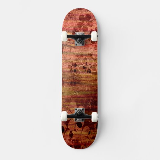Skateboard Mont Floral (Recto)