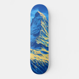 Skateboard Montagne des Alpes du Cervin