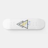 Skateboard Montagne Géométrique (Horz)