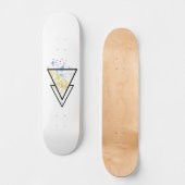 Skateboard Montagne Géométrique (Recto)
