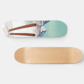 Skateboard Montagnes de ski (Horz)