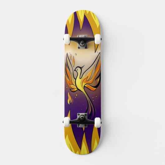 Skateboard Montée de Phoenix – Planche à roulettes Minimal Fl (Recto)