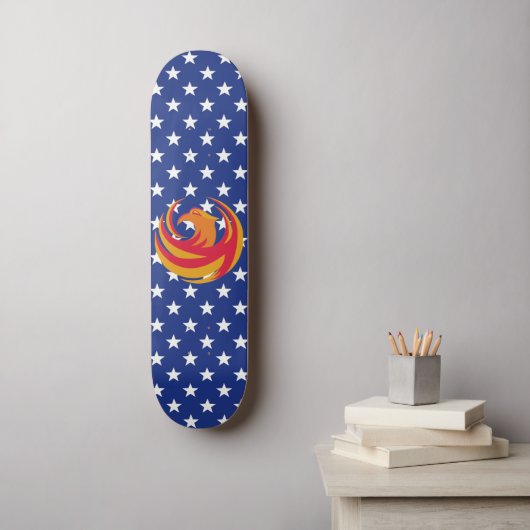 Skateboard - Montée Du Phoenix (Art mural)