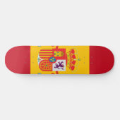 Skateboard Montrez vos couleurs - Espagne (Horz)