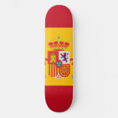 Skateboard Montrez vos couleurs - Espagne (Recto)
