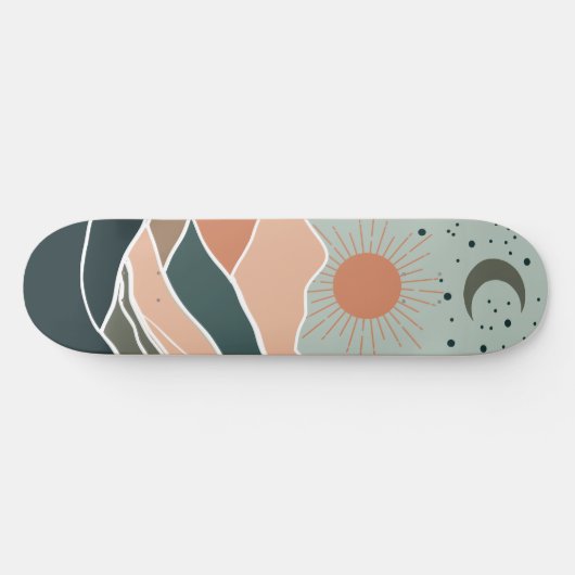 Skateboard Monts Sun & Moon (Horz)