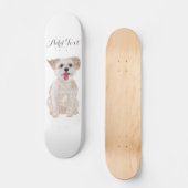 Skateboard Morkie Dog Skateboards (Recto)
