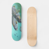 Skateboard Morone atlantique Saxatilis de poissons de bar (Recto)