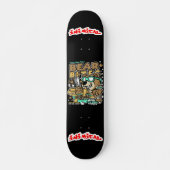 Skateboard Morsures d'ours inimitiques (Devant)