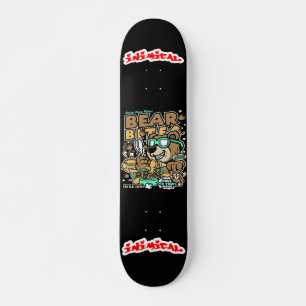 Skateboard Morsures d'ours inimitiques