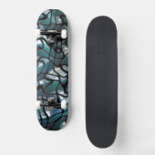 Skateboard Mosaic Mer de Jigscie (Recto)