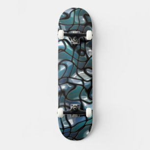 Skateboard Mosaic Mer de Jigscie
