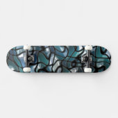 Skateboard Mosaic Mer de Jigscie (Horz)