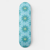 Skateboard Mosaico Marino (Recto)