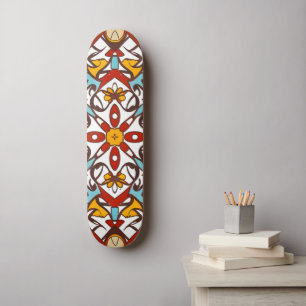 Skateboard mosaïque andalouse