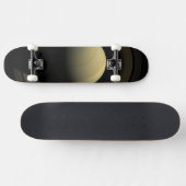 Skateboard Mosaïque De La Planète Saturne Et Ses Principaux A (Horz)