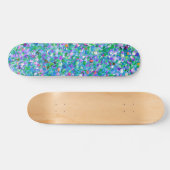 Skateboard Mosaïque multicolore Parties scintillant moderne G (Horz)