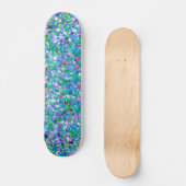 Skateboard Mosaïque multicolore Parties scintillant moderne G (Recto)