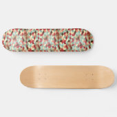 Skateboard Mosaïque, patinage (Horz)