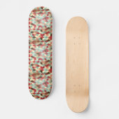 Skateboard Mosaïque, patinage (Recto)