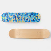 Skateboard Mosaïque, patinage (Horz)