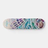 Skateboard Mosaïque personnalisée (Horz)