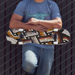 Skateboard Mosaïque romaine