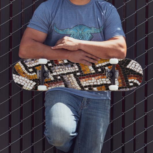 Skateboard Mosaïque romaine (Extérieur 3)