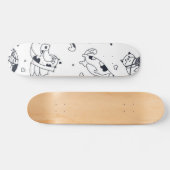 Skateboard Motif (Horz)