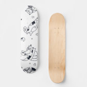 Skateboard Motif (Recto)