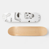 Skateboard Motif (Horz)