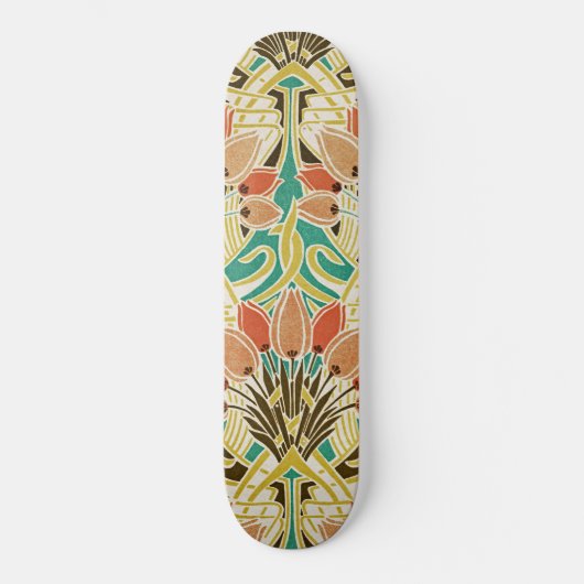 Skateboard Motif #11 de Nouveau d'art (Recto)