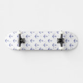 Skateboard Motif 2 d'Ancre d'aquarelle (Horz)