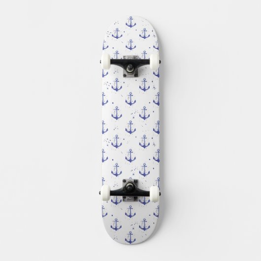 Skateboard Motif 2 d'Ancre d'aquarelle (Recto)